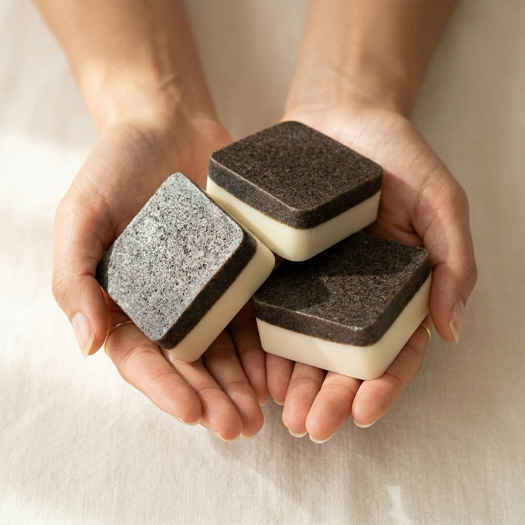 3-Bar Pack — Upcycled Coffee Soap Set